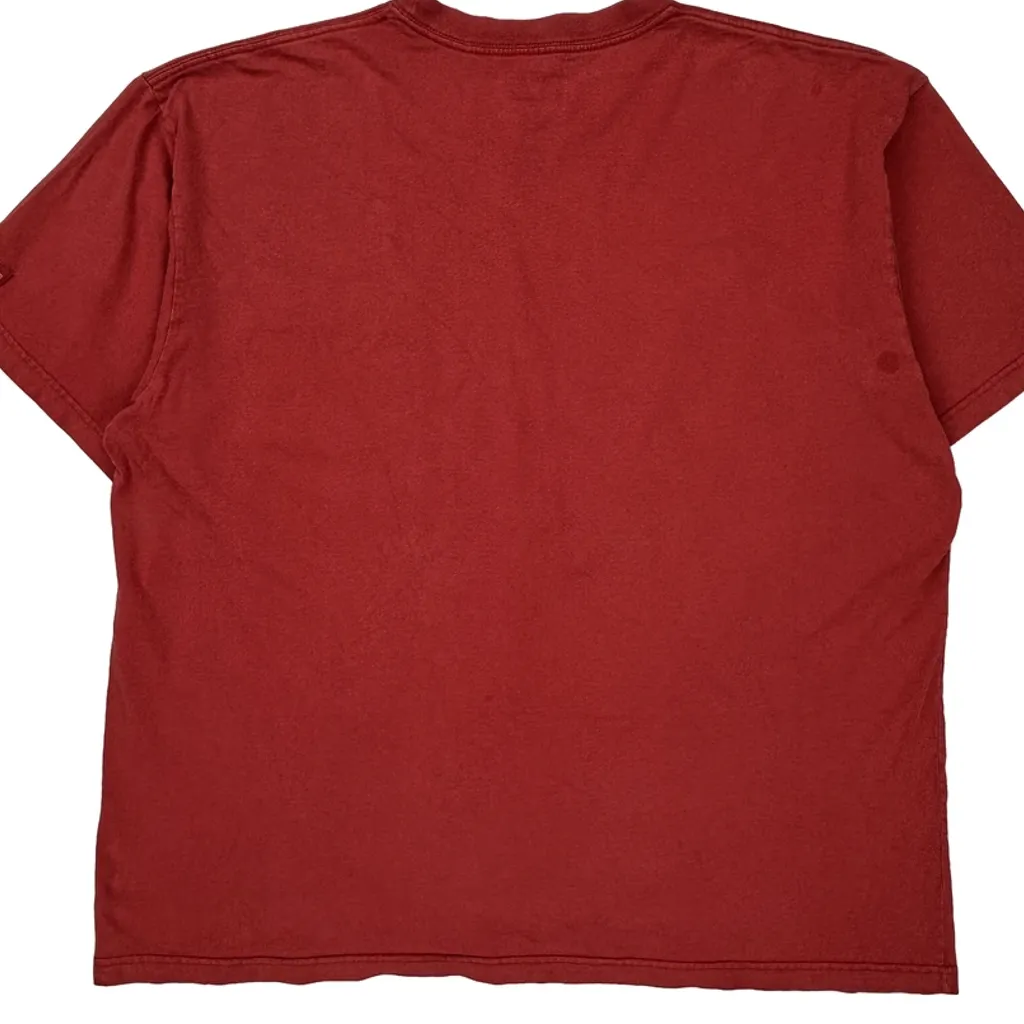 Anvil T-Shirt - 2XL Red Cotton - Image 6