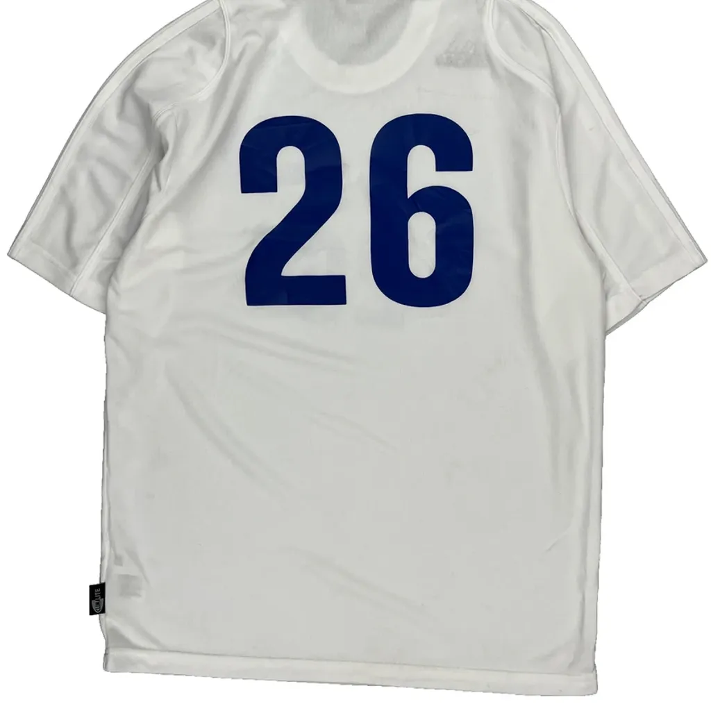 Bay Soccer Club Adidas Football Jersey - Medium White Polyester - Image 6