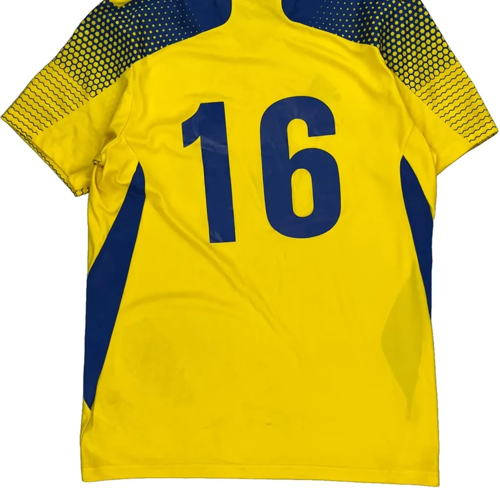 Bishop Amat Adidas Football Jersey - Medium Blue Polyester - Image 6