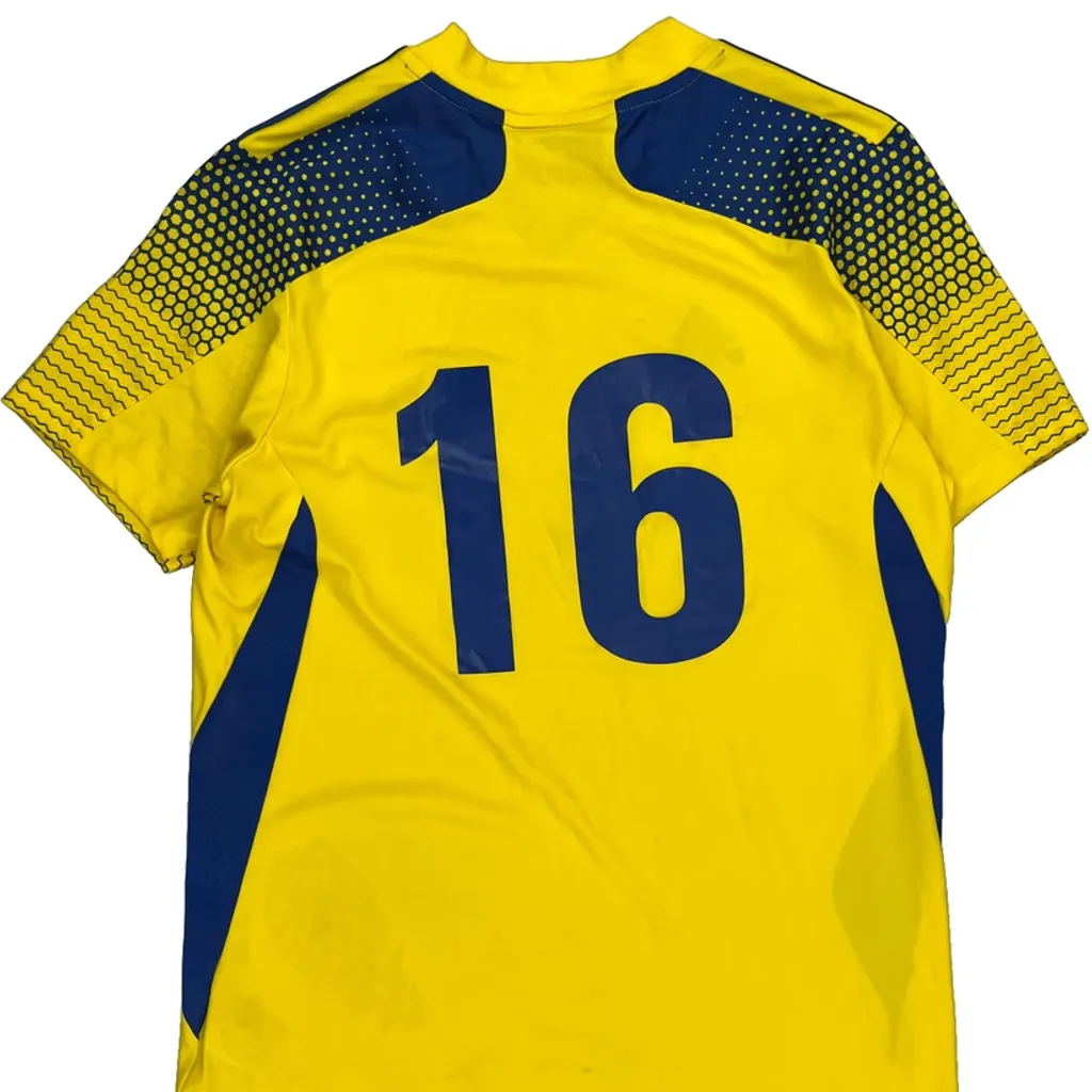 Bishop Amat Adidas Football Jersey - Medium Blue Polyester - Image 7