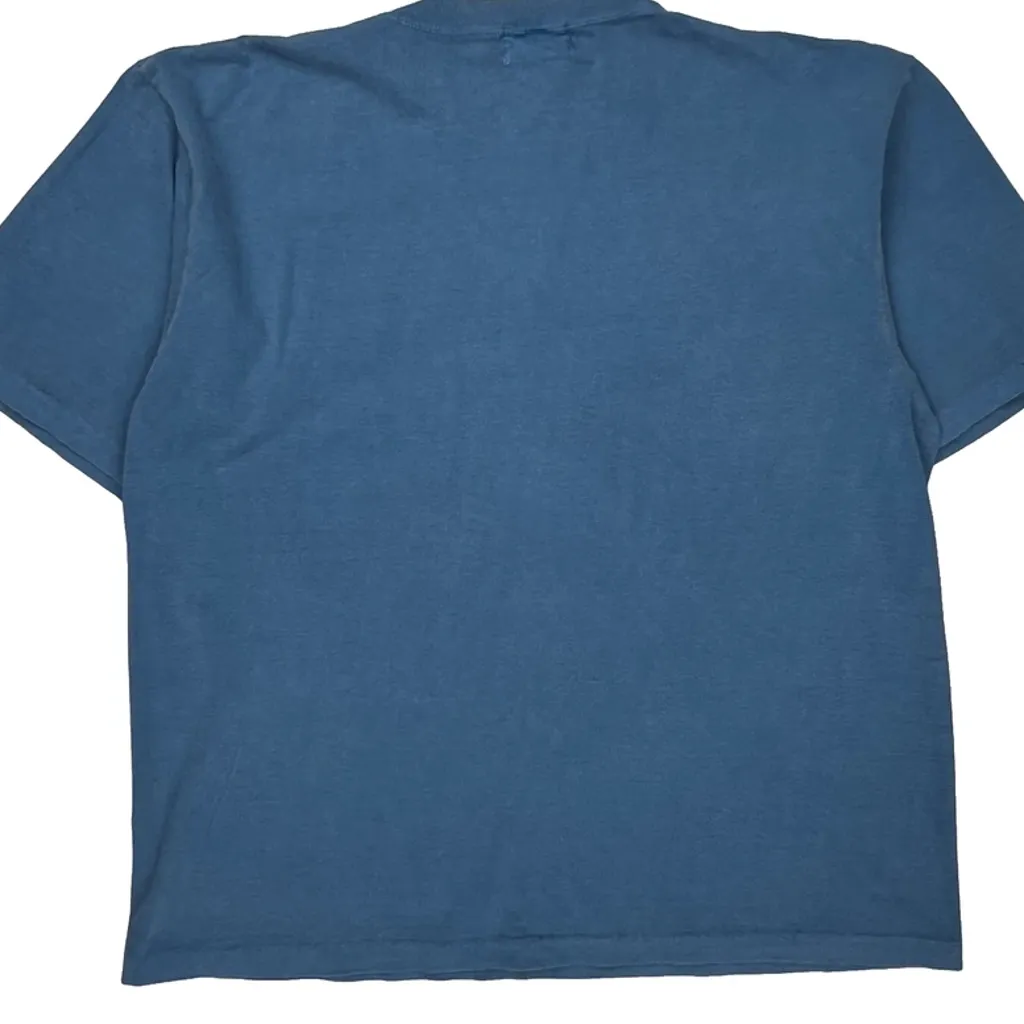 Blue Jays Waves Graphic T-Shirt - 2XL Blue Cotton - Image 6