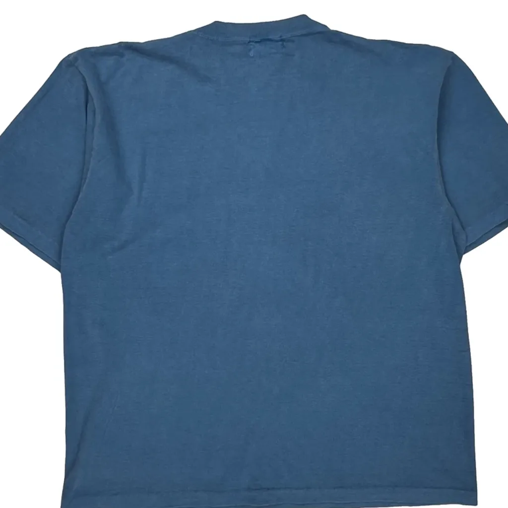 Blue Jays Waves Graphic T-Shirt - 2XL Blue Cotton - Image 7