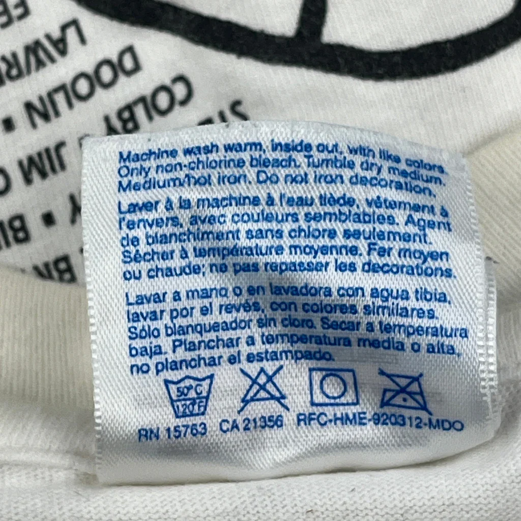 California Back 2 Back 1997 Hanes Graphic T-Shirt - XL White Cotton - Image 4