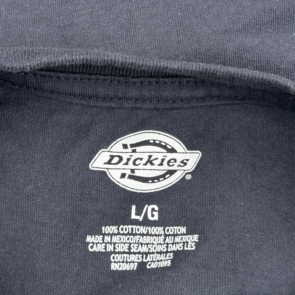 Dickies T-Shirt - Large Black Cotton - Image 3