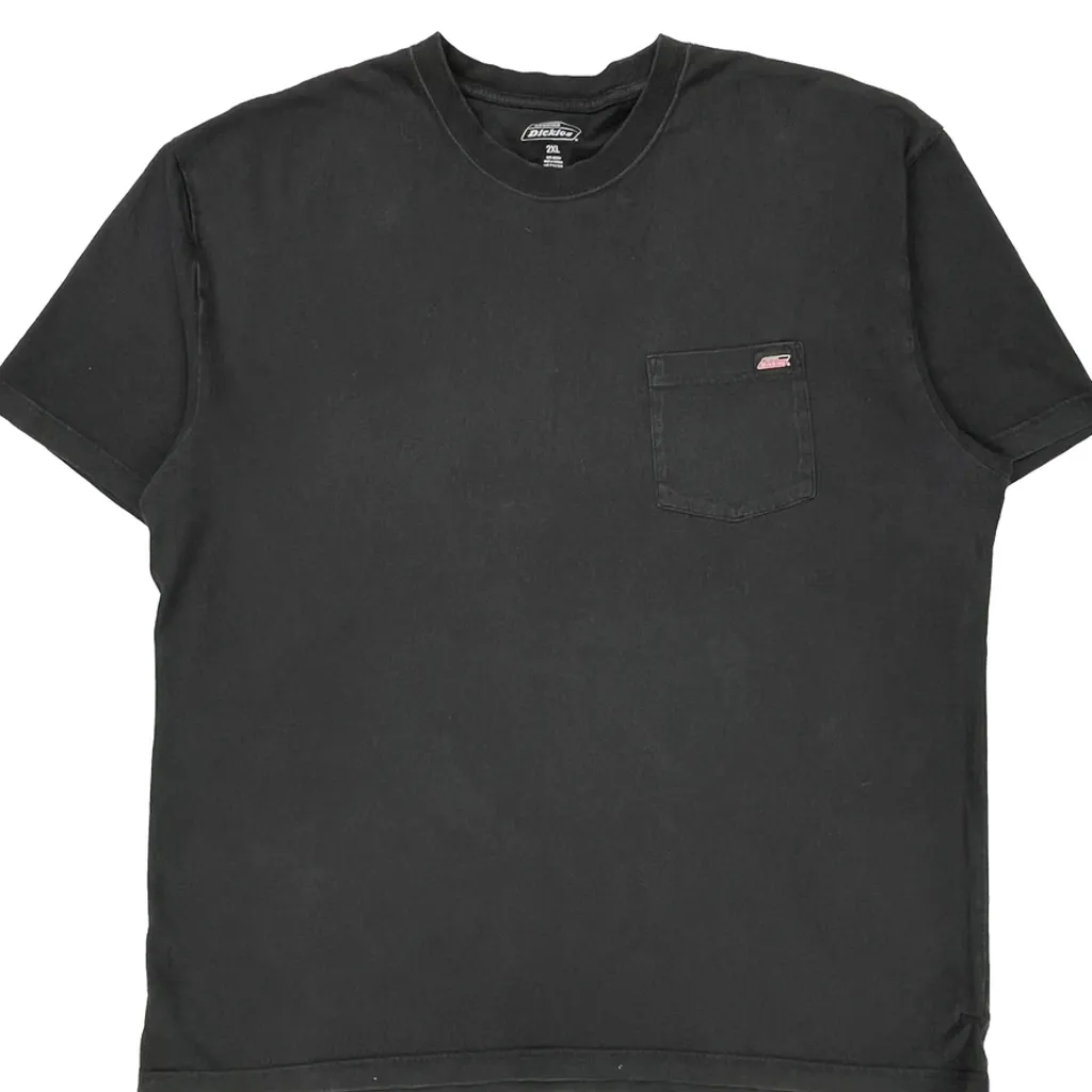 Dickies T-Shirt - 2XL Black Cotton - Image 4