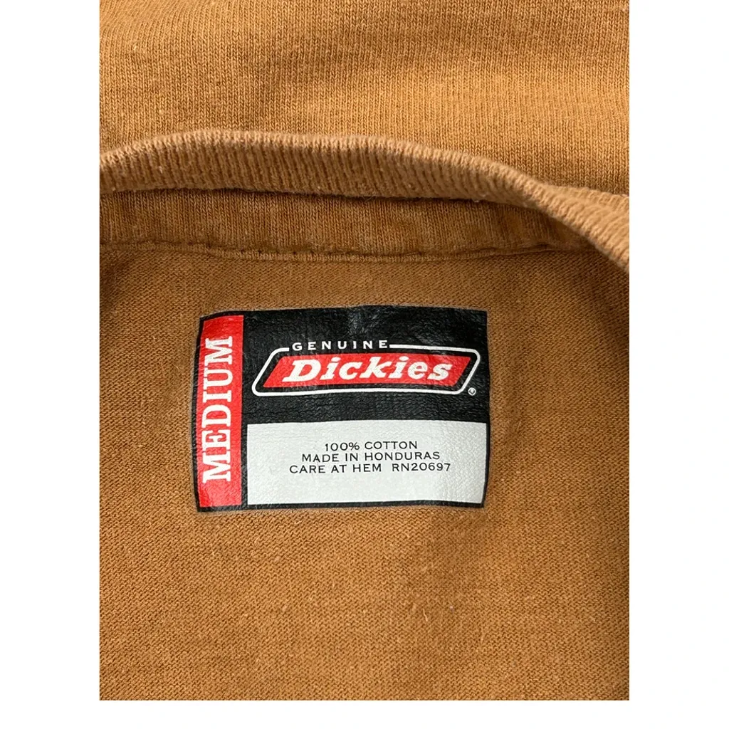 Dickies T-Shirt - Medium Brown Cotton - Image 5