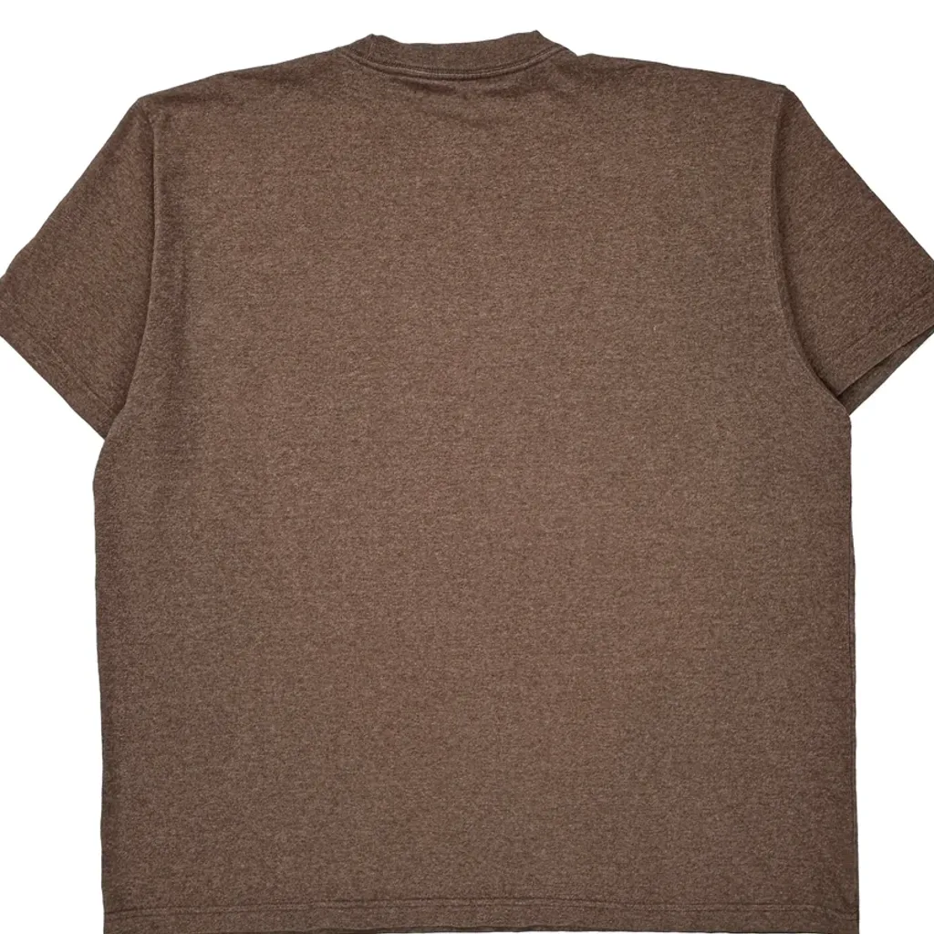 Dickies T-Shirt - 2XL Brown Polyester Blend - Image 6