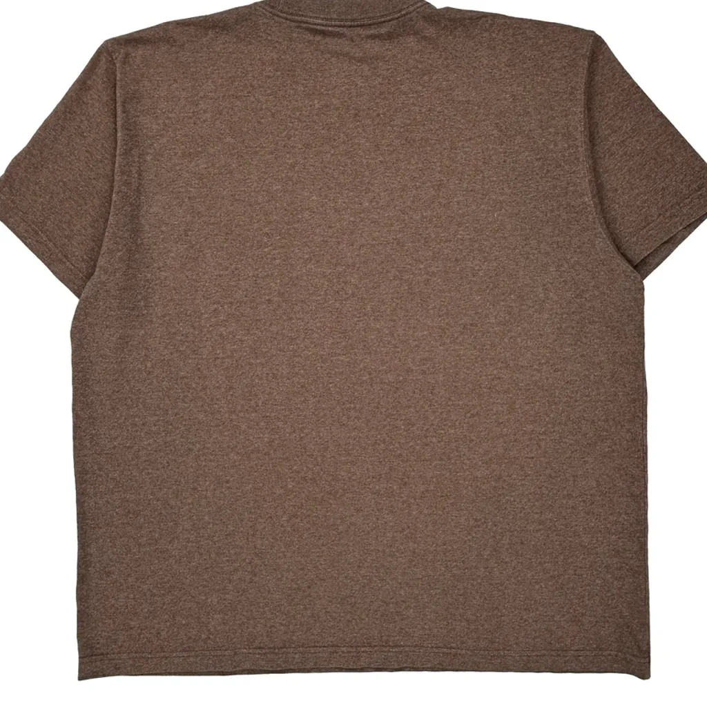 Dickies T-Shirt - 2XL Brown Polyester Blend - Image 7