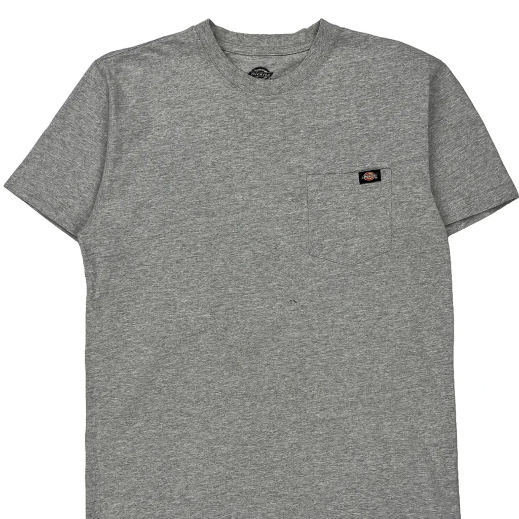 Dickies T-Shirt - Large Gray Cotton - Image 4
