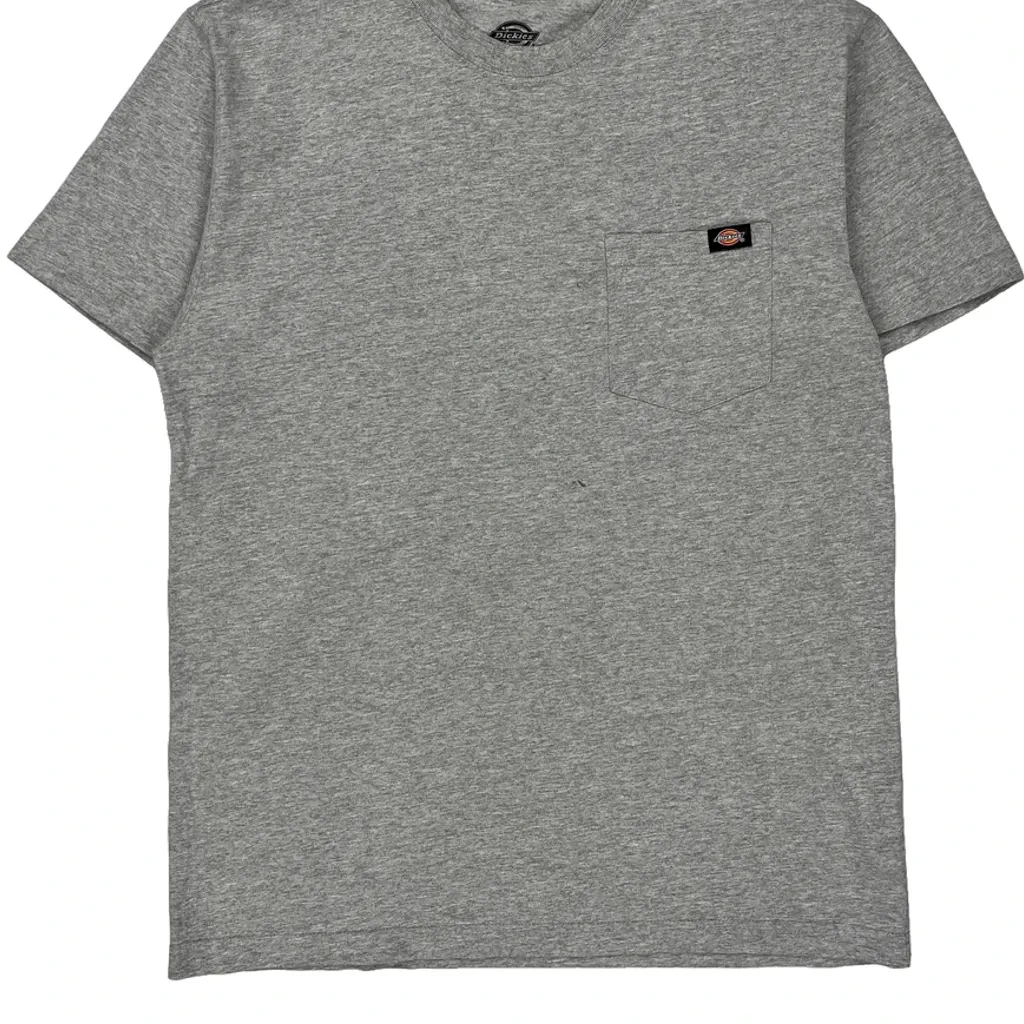 Dickies T-Shirt - Large Gray Cotton - Image 5