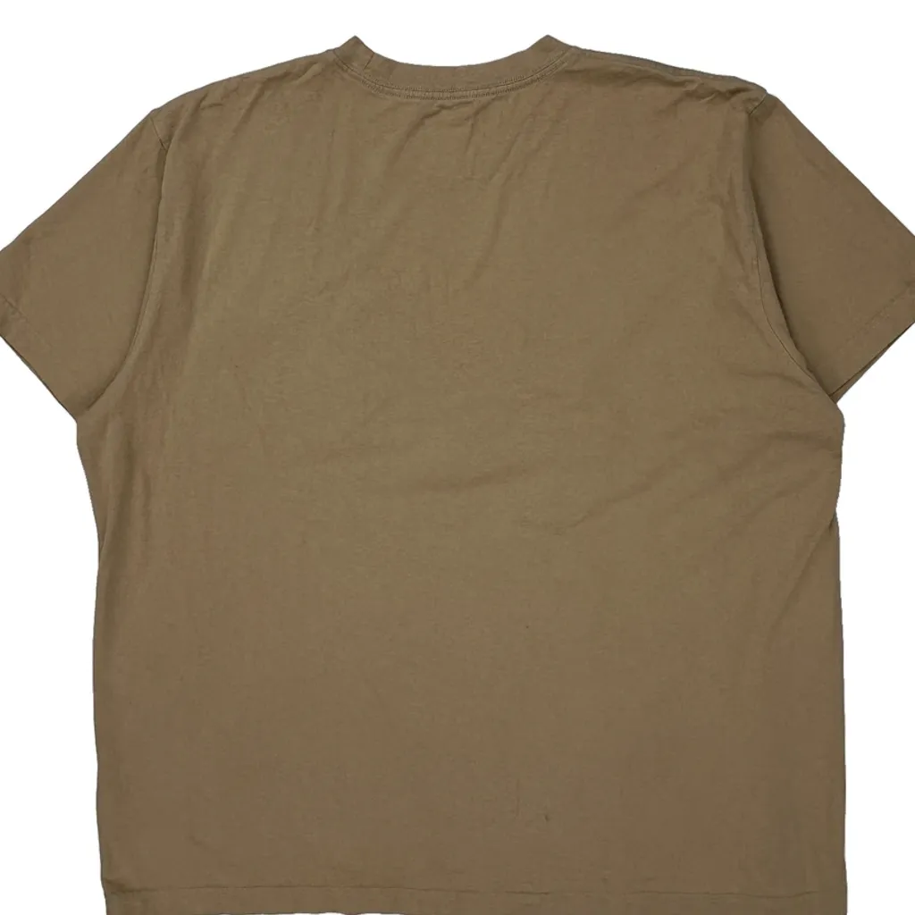 Dickies T-Shirt - 2XL Khaki Cotton - Image 6