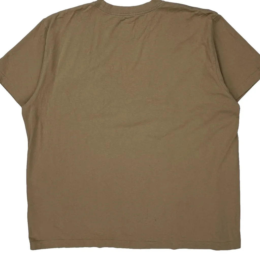 Dickies T-Shirt - 2XL Khaki Cotton - Image 7