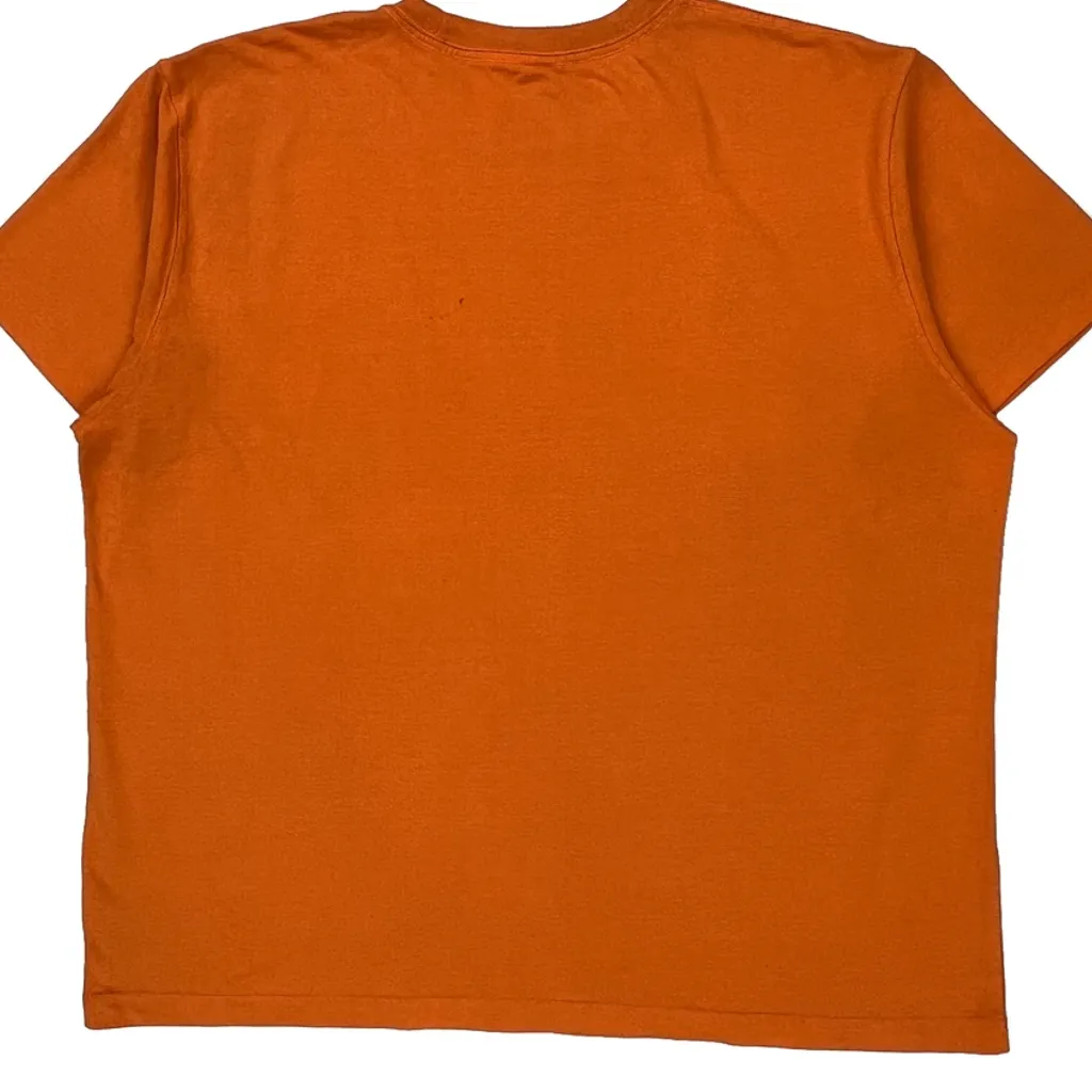 Dickies T-Shirt - 2XL Orange Cotton Blend - Image 7