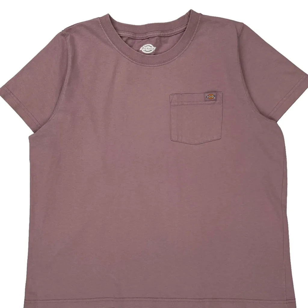 Dickies T-Shirt - XL Purple Cotton - Image 4