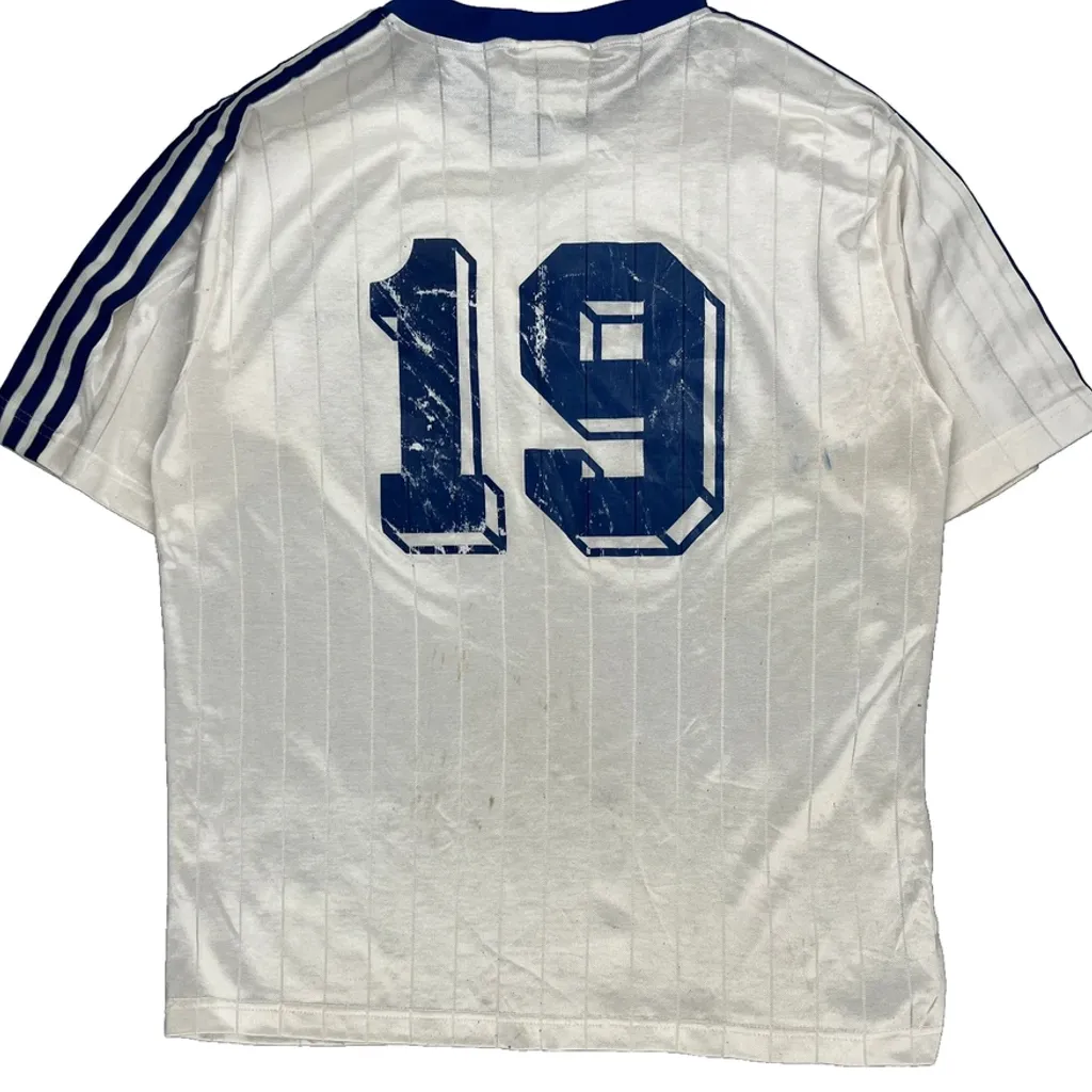 Fayetteville Force Adidas Football Jersey - Large Blue Polyester - Image 6