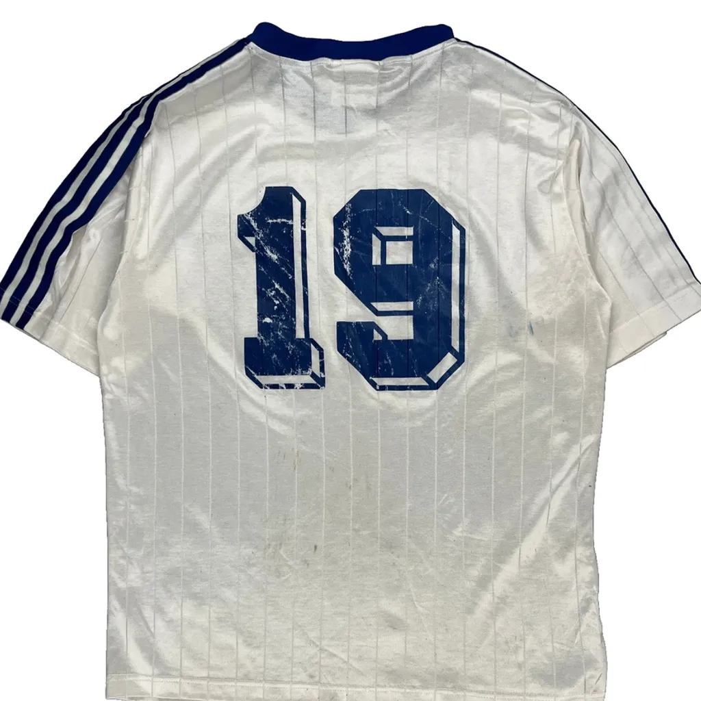 Fayetteville Force Adidas Football Jersey - Large Blue Polyester - Image 7