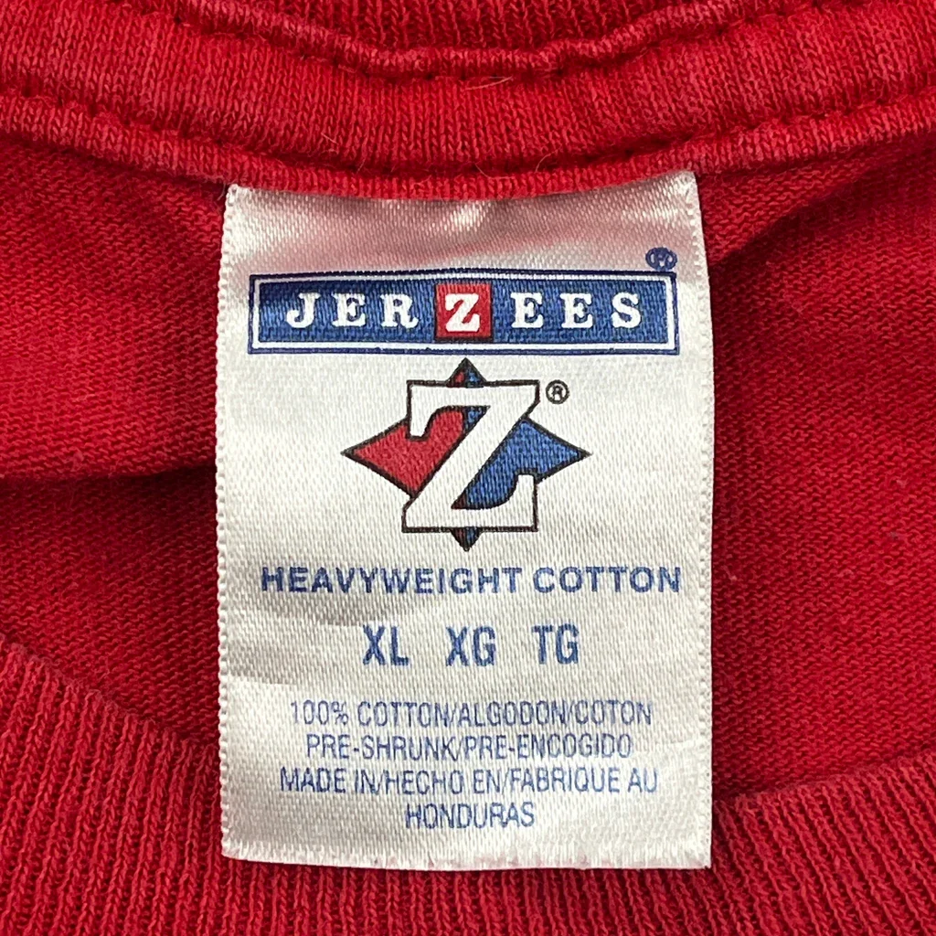 Fremont Speedway Jerzees Graphic T-Shirt - XL Red Cotton - Image 3