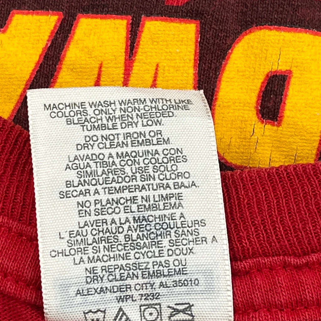 Fremont Speedway Jerzees Graphic T-Shirt - XL Red Cotton - Image 4