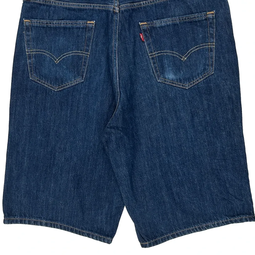 Levis Denim Shorts - 34W 11L Blue Denim - Image 7