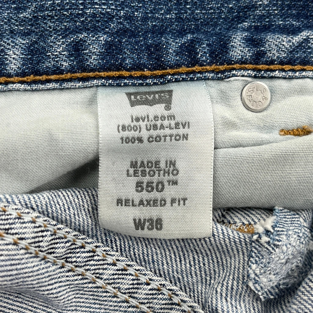 Levis Denim Shorts - 36W 9L Blue Cotton - Image 6