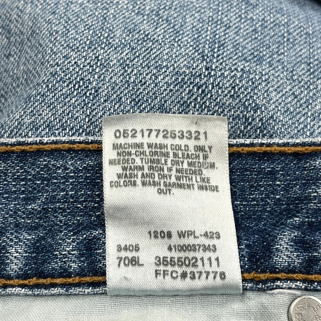 Levis Denim Shorts - 36W 9L Blue Cotton - Image 7