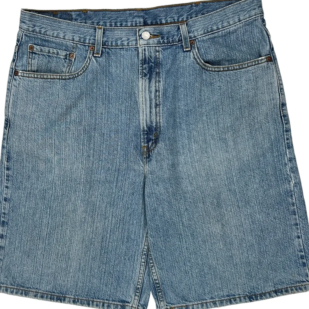 Levis Denim Shorts - 38W 11L Blue Cotton - Image 11