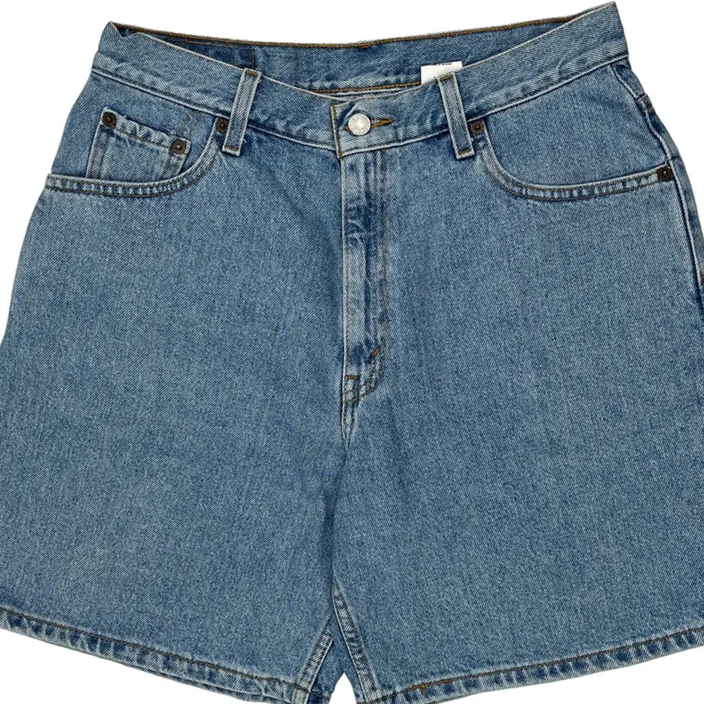 Levis Denim Shorts - 32W US 10 Blue Cotton - Image 10