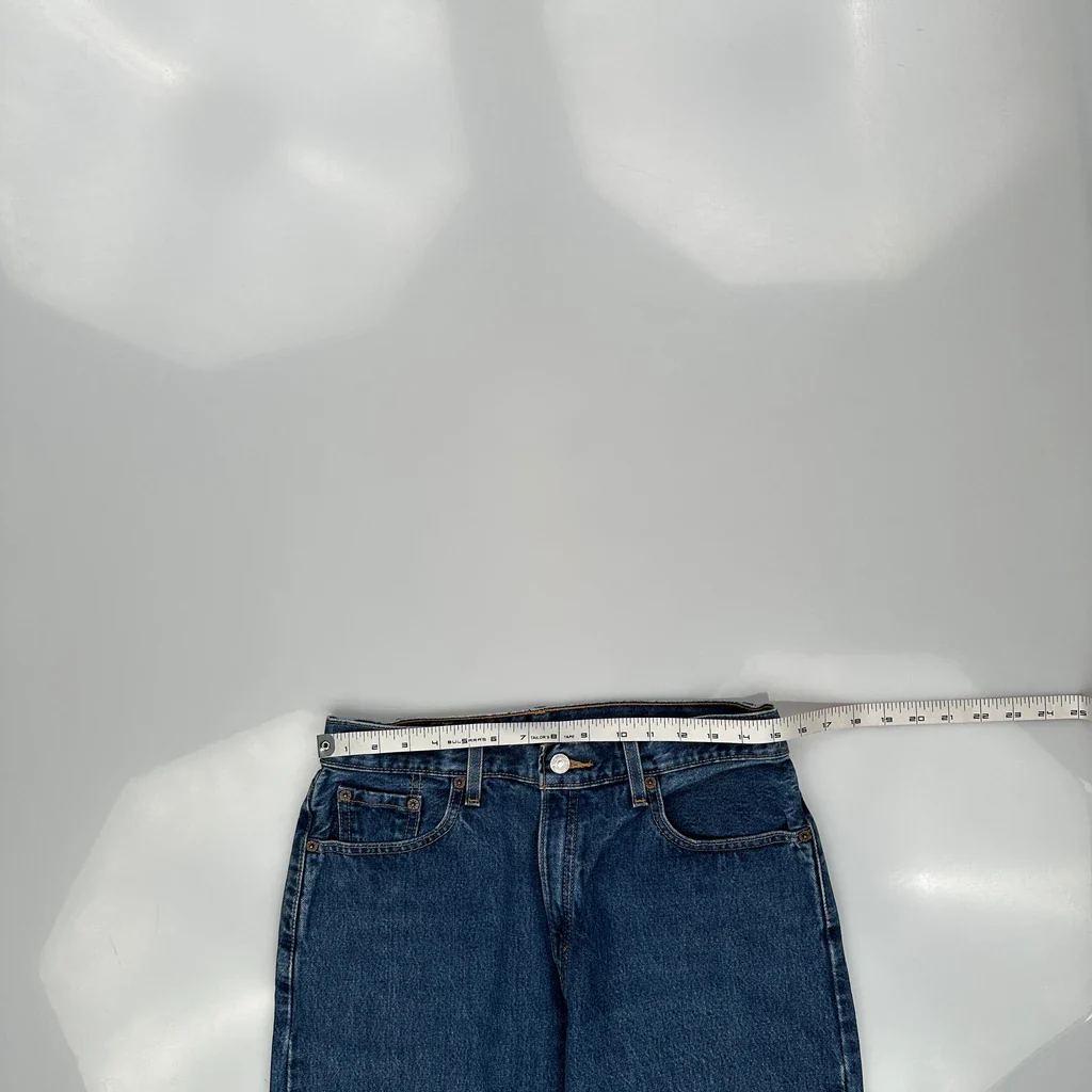 Levis 560 Jeans - 30W US 6 Blue Cotton - Image 3