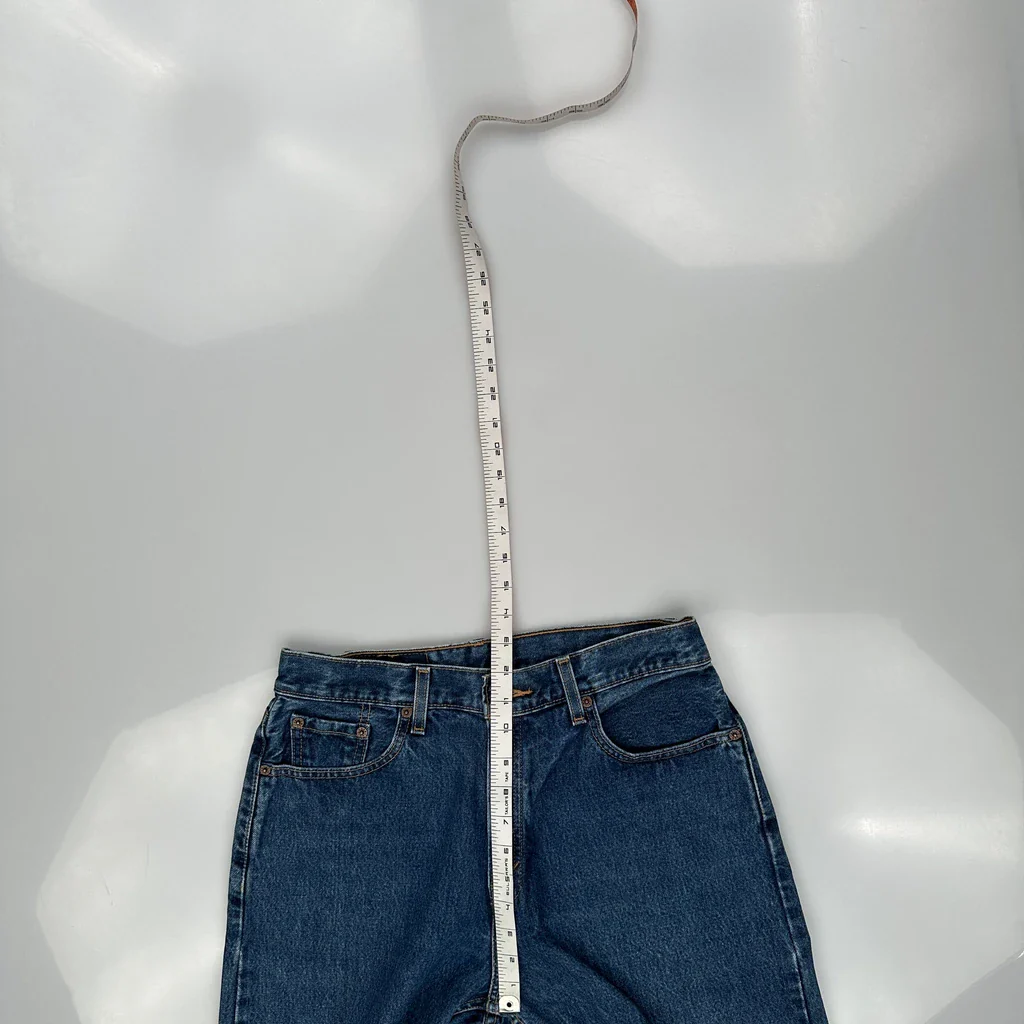 Levis 560 Jeans - 30W US 6 Blue Cotton - Image 4