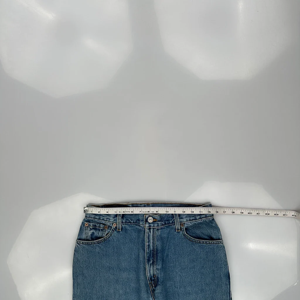 Levis 550 Jeans - 30W US 6 Blue Cotton - Image 3