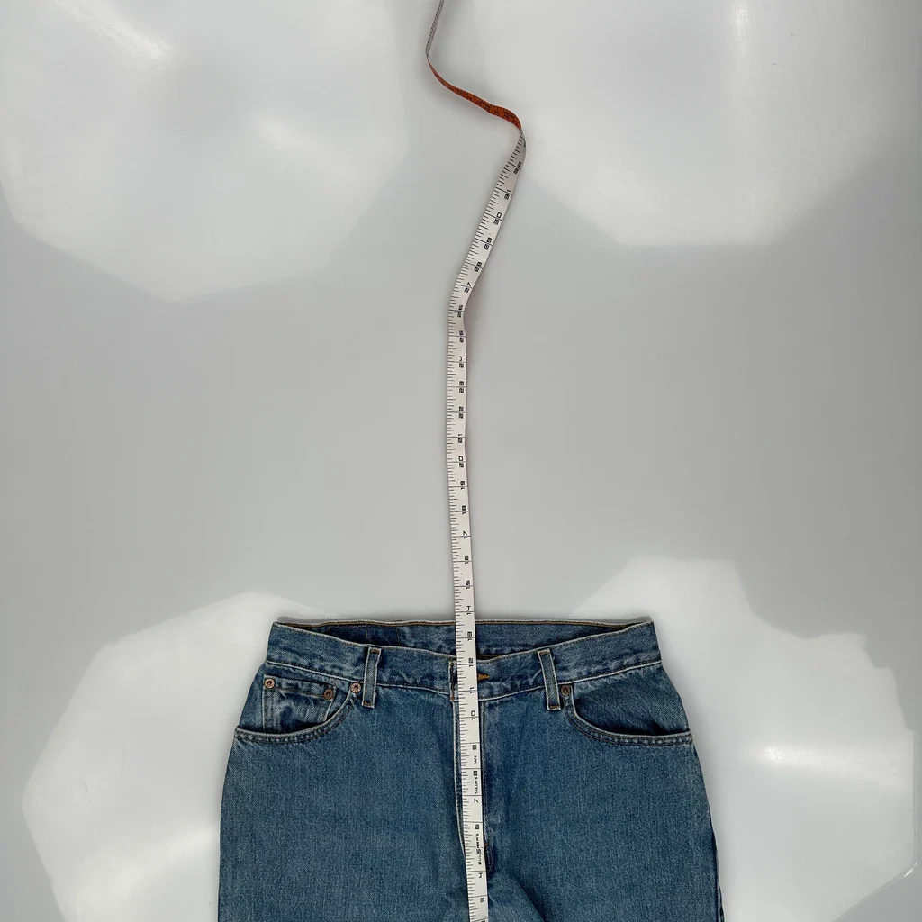 Levis 550 Jeans - 30W US 6 Blue Cotton - Image 4