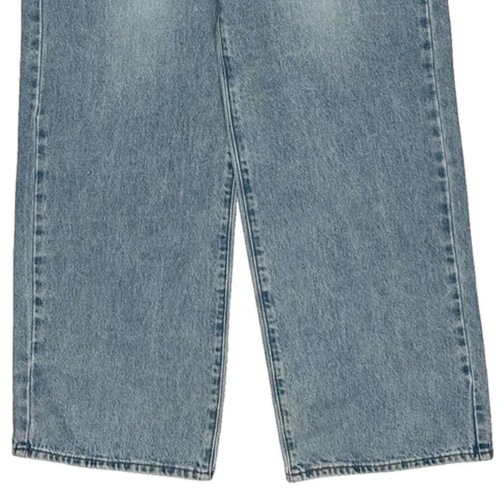 Levis High Waisted Straight Jeans - 29W US 6 Light Wash Cotton - Image 11