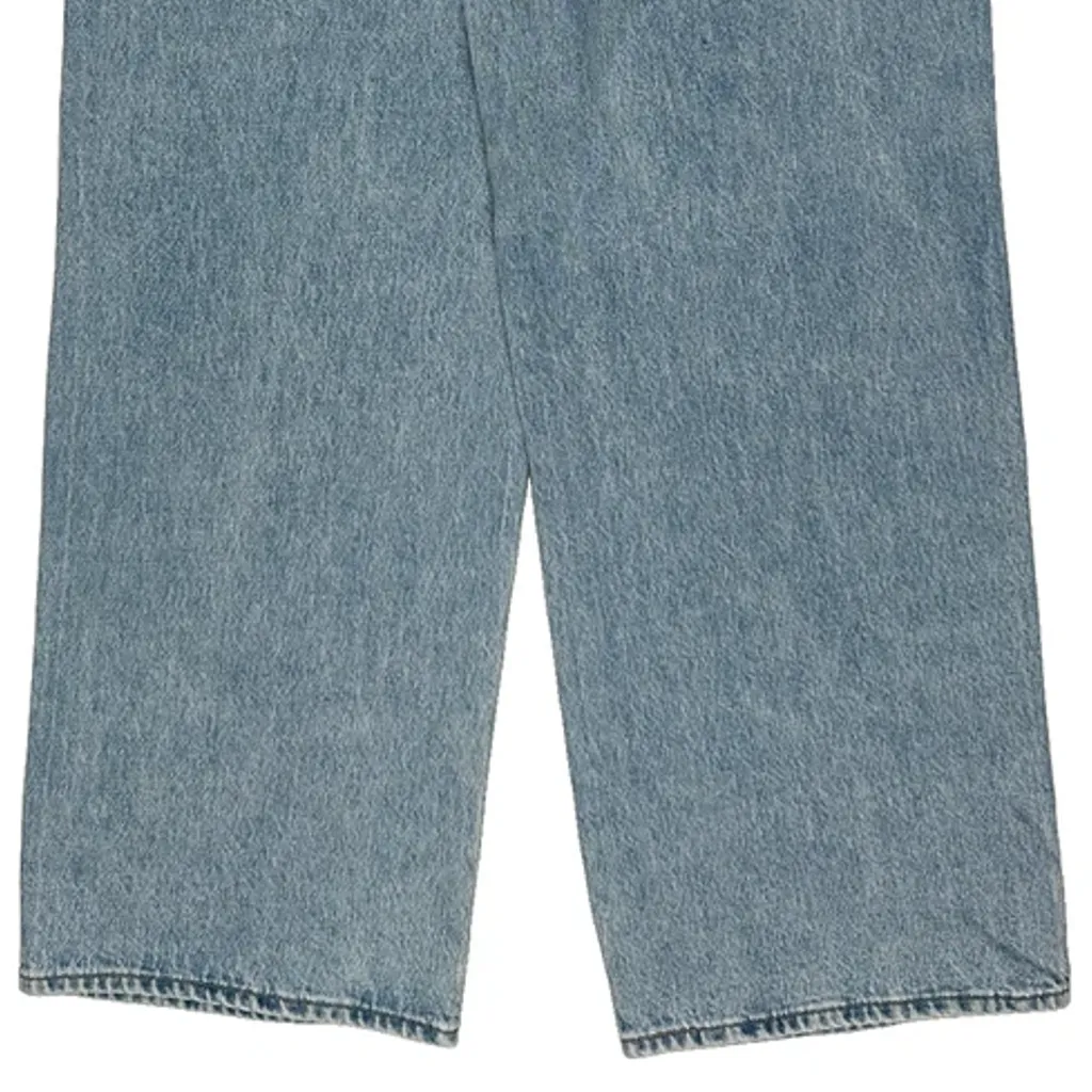 Levis High Waisted Straight Jeans - 29W US 6 Light Wash Cotton - Image 9