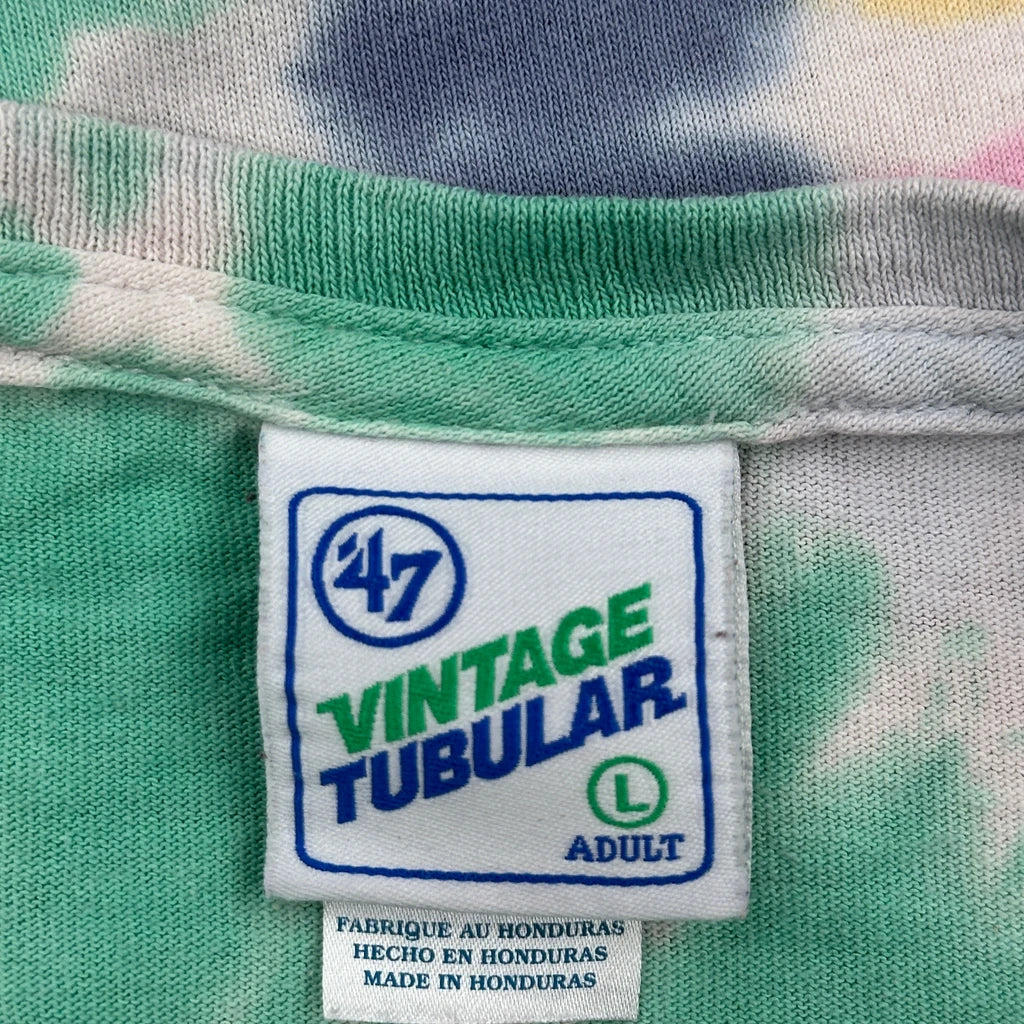 Los Angeles Dodgers 47 Tie-Dye T-Shirt - Large Multicoloured Cotton - Image 3