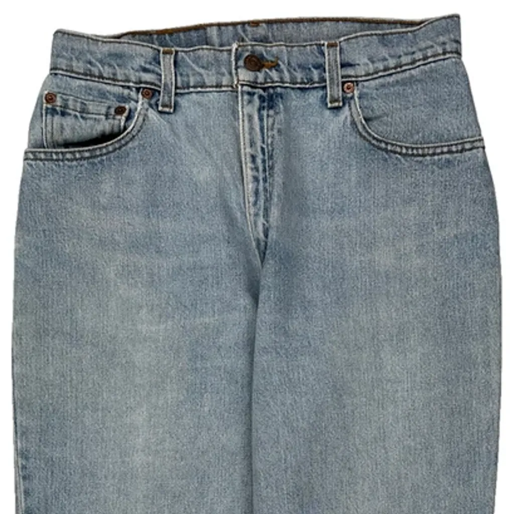 Made In Canada Levis 550 Jeans - 30W US 6 Light Wash Cotton - Image 11