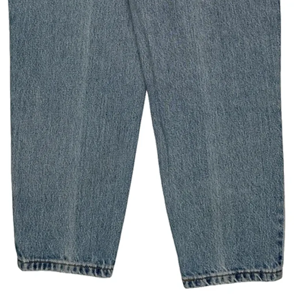 Made In USA Levis 550 Jeans - 28W US 4 Light Wash Cotton - Image 8