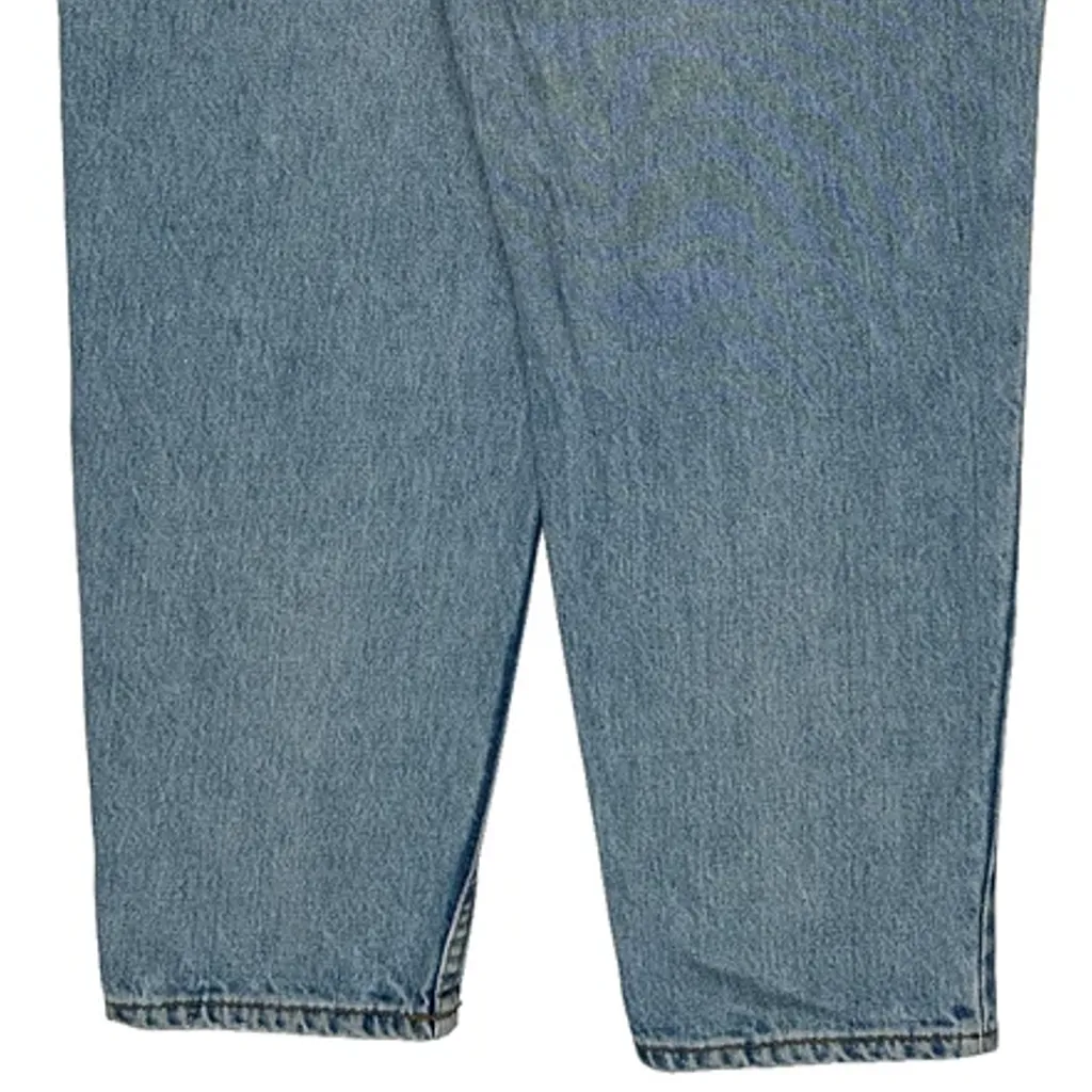 Made In USA Levis 551 Jeans - 34W US 12 Light Wash Cotton - Image 8