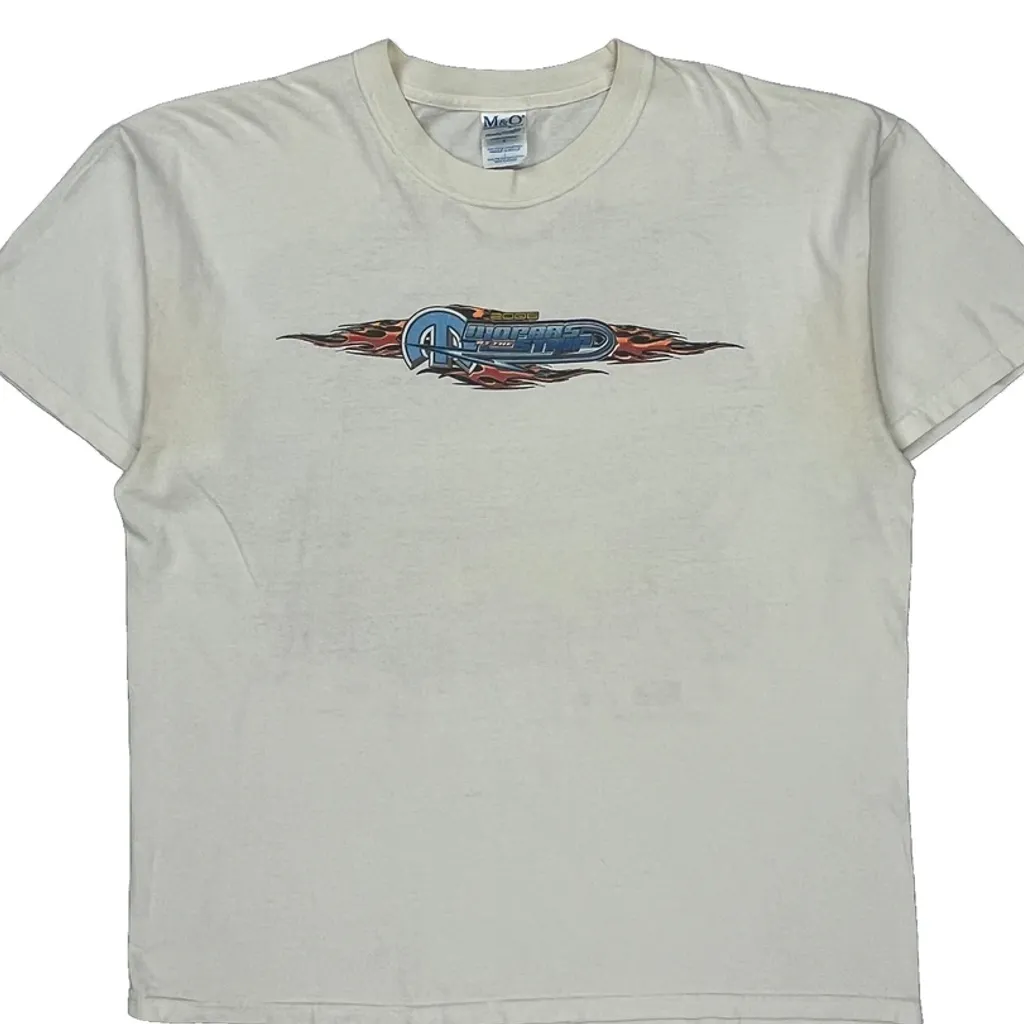 Mopars At The Strip 2006 M&O Graphic T-Shirt - Large White Cotton - Image 5