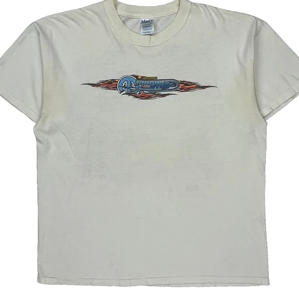 Mopars At The Strip 2006 M&O Graphic T-Shirt - Large White Cotton - Image 6