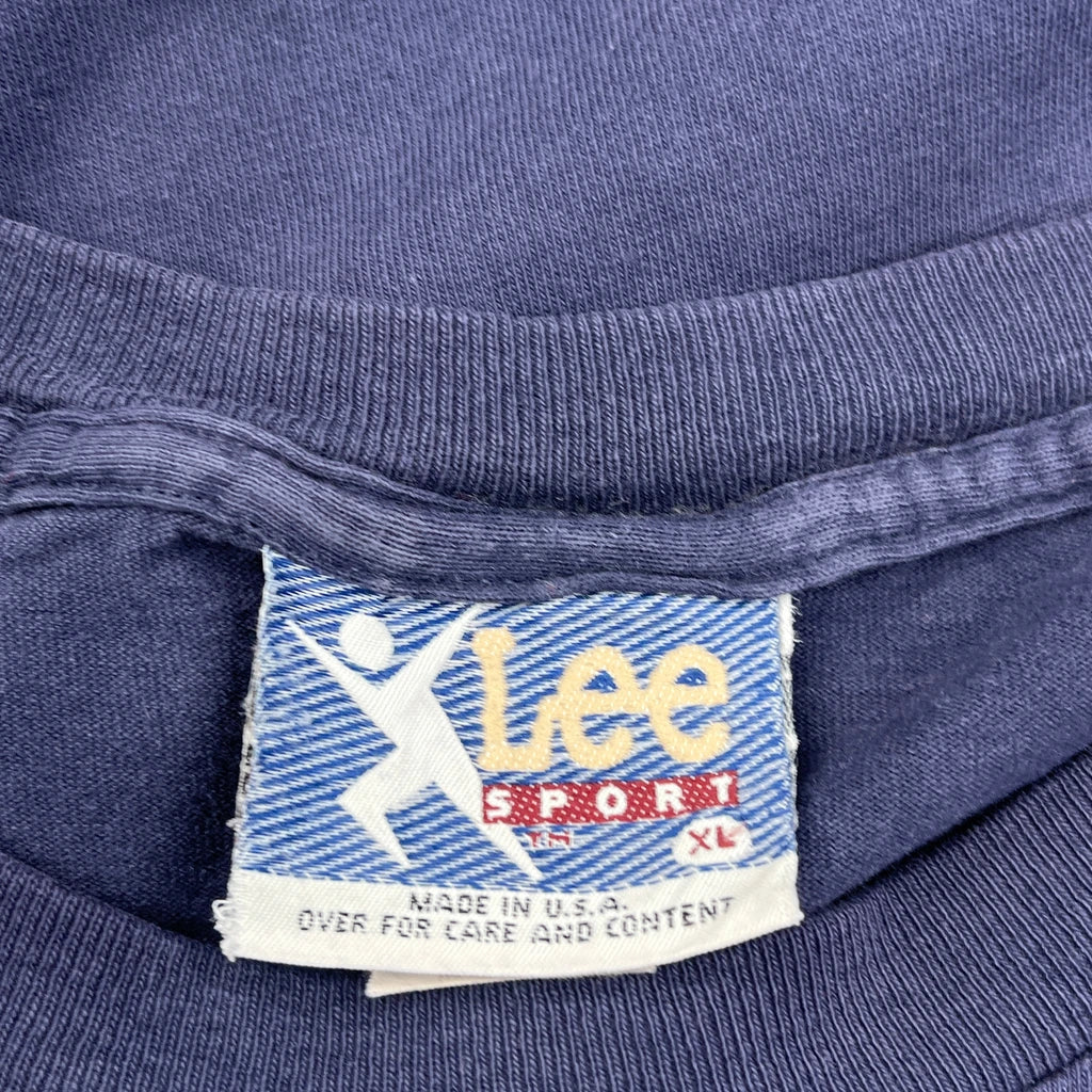 New York Yankees Lee Sport Mlb T-Shirt - XL Navy Cotton - Image 3