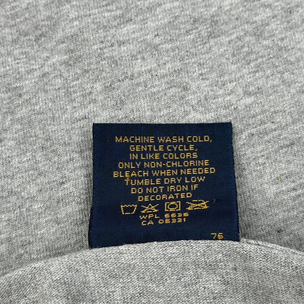 Space Graphic Woolrich Graphic T-Shirt - XL Grey Cotton Blend - Image 4