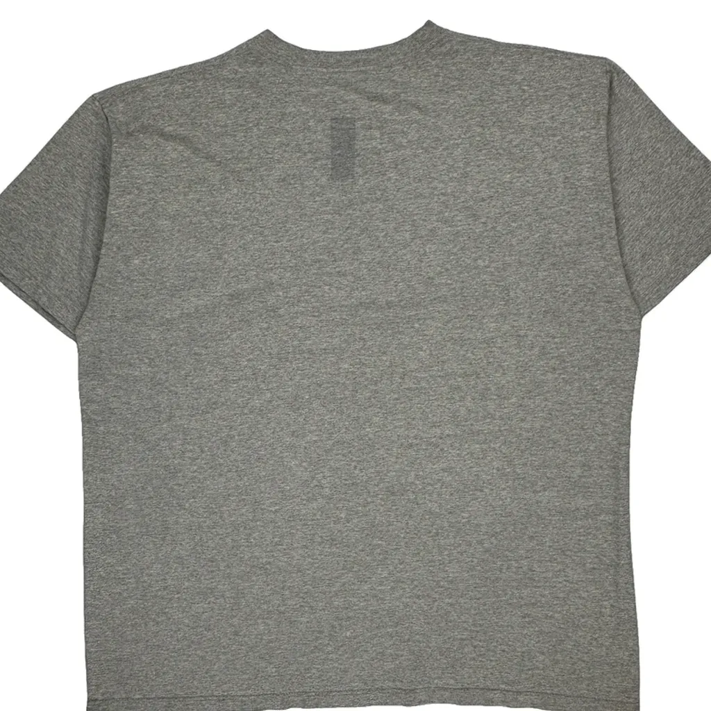 Space Graphic Woolrich Graphic T-Shirt - XL Grey Cotton Blend - Image 8