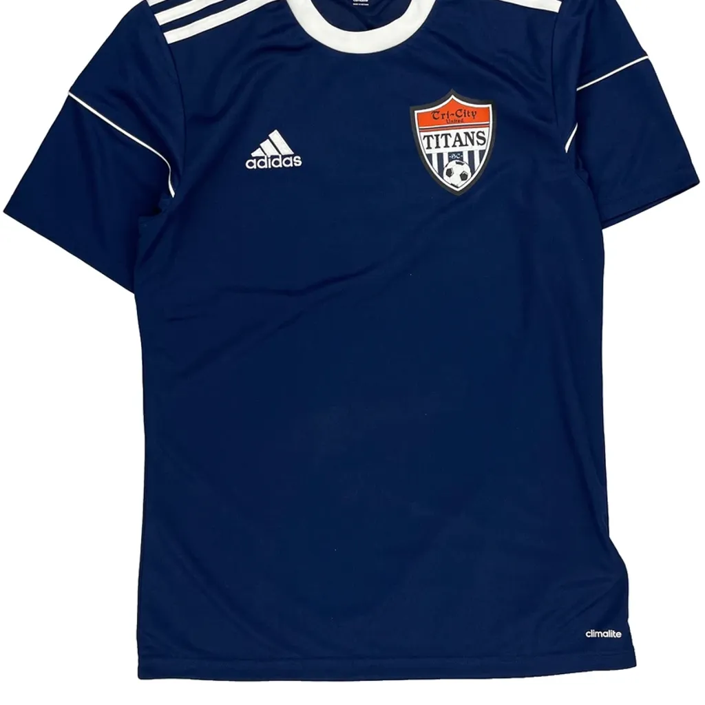 Tri-City Titans Adidas Football Jersey - Small Blue Polyester - Image 4