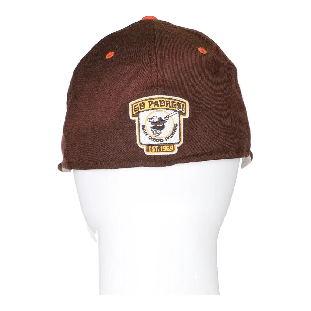 San Diego Padres New Era MLB 5 Panel Cap - No Size Block Colour Polyester Blend - Image 3