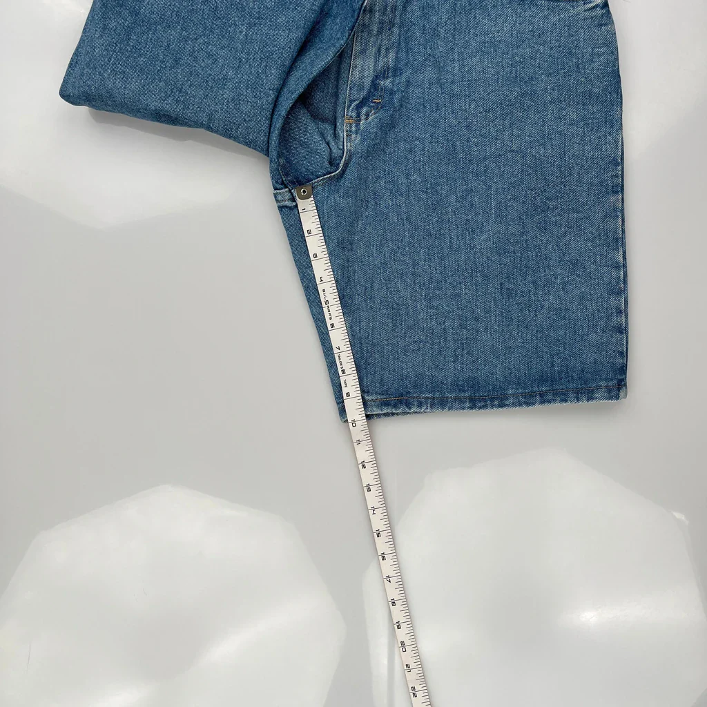 Wrangler Denim Shorts - 34W 9L Blue Cotton - Image 5